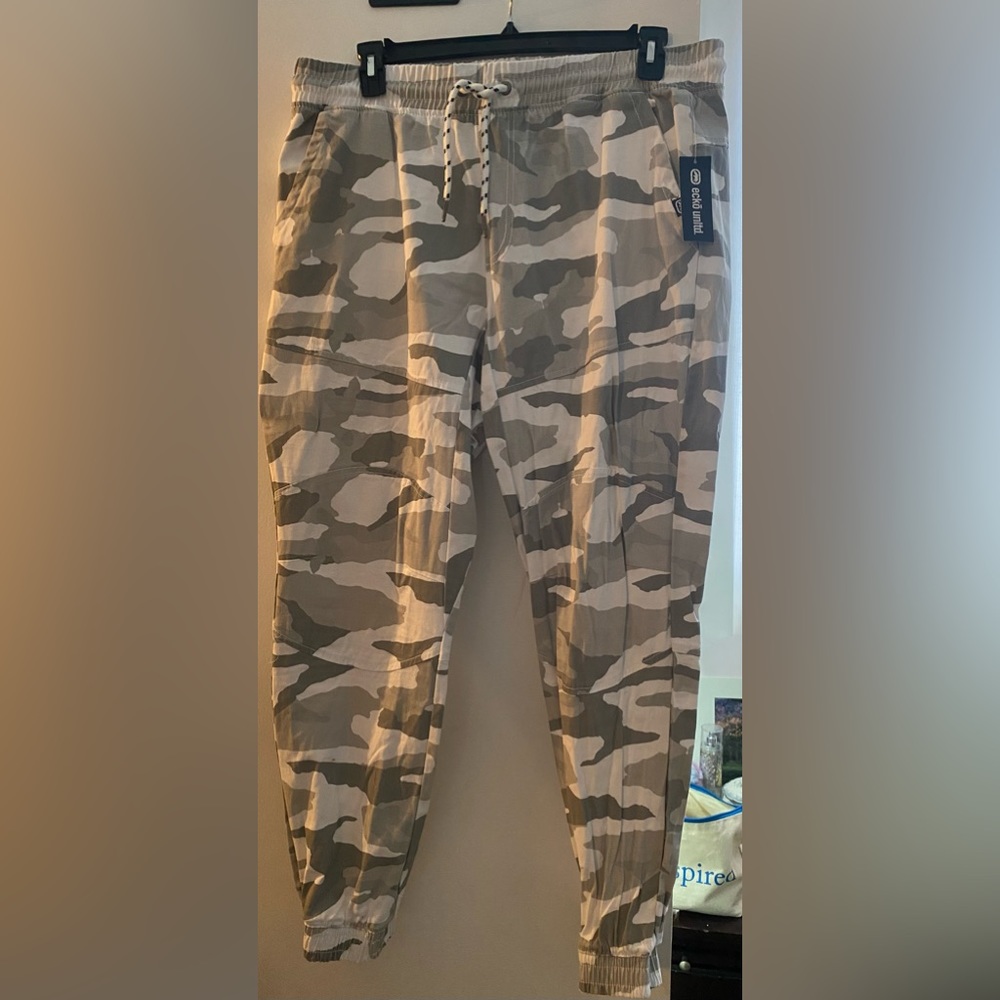 Grey Camo Joggers